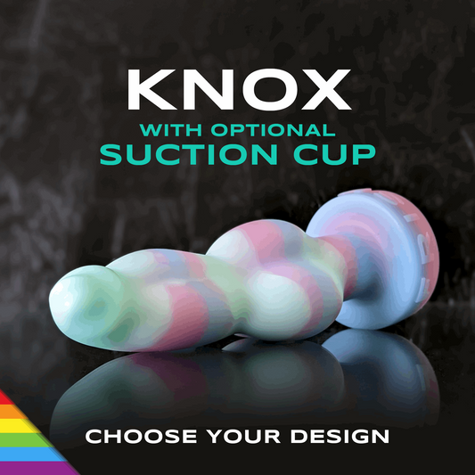 Knox. Knotted Silicone dildo by Frisk Toys