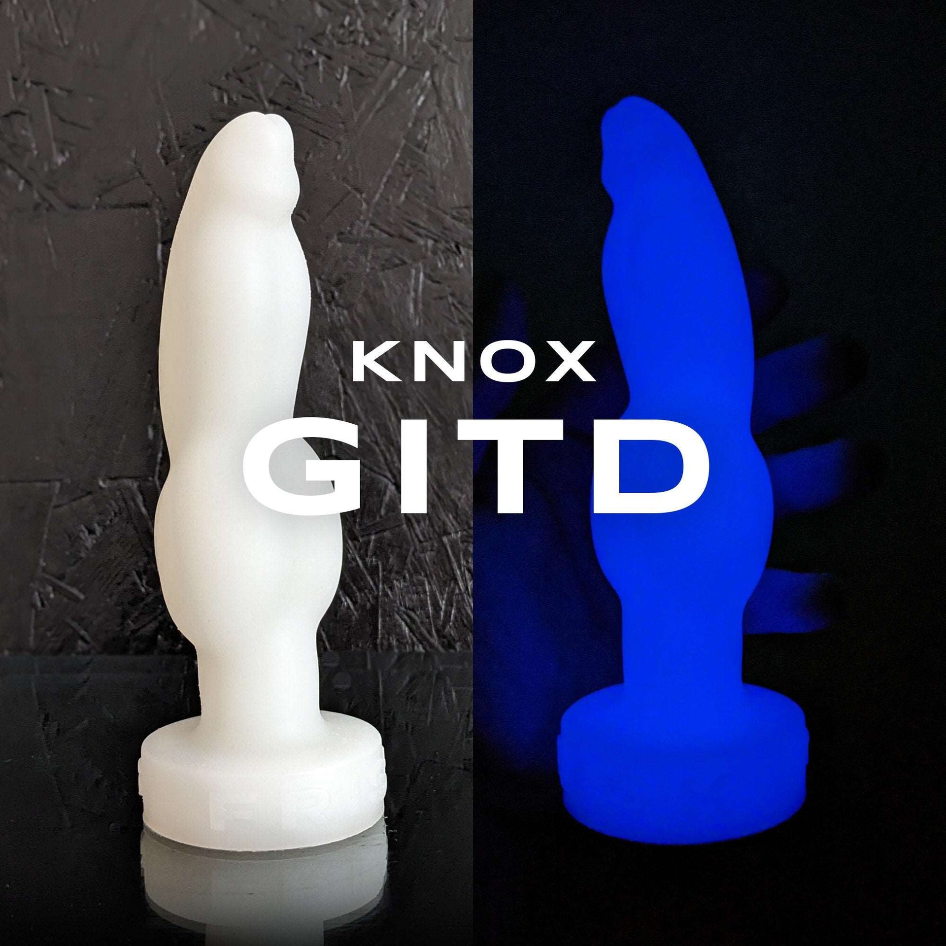 Fantasy Knot Glow in the Dark Dildo Gift for her | Knox by Frisk Toys